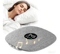 Bone Conduction Under-Pillow Speaker per il sonno, ultra portatile Bluetooth Pillow Speakers with White Noise & Timer, supports LED, TF Card, Perfect for Side Sleepers, Adult-Gray