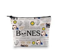 Bone Forensic TV Show Gift Dancing Phalanges Forensic Science Bone TV Show Fans Cosmetic Bag, Abbiamo Chasing3uk, alla moda