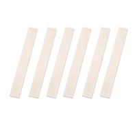 Bone Guitar String Bridge Saddle Blanks Sostituzione Chitarra Acustica Spazi vuoti Osso per Chitarra Acustica Mandolino Ukulele