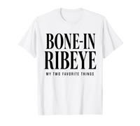 Bone in Ribeye Le Mie Due Cose preferite: Steak Lover BBQ Beef Maglietta