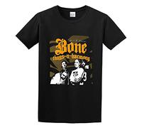 Bone Thugs N Harmony Behind The Harmony Unisex 100% Cotton Short-Sleeve T-Shirts Black XXL