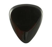 Bone Tones - Plettro per chitarra in corno di bufalo, colore: Nero