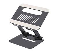 Boneruy - Supporto di raffreddamento pieghevole per computer portatile da 10 a 17 pollici, supporto portatile per monitor desktop
