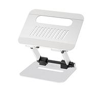 Boneruy - Supporto di raffreddamento pieghevole per notebook da 10 a 17 pollici, supporto portatile per computer portatile, con morsetto estensibile