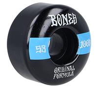 Bones 100s OG Formula V4 - Ruote larghe per skateboard, 53 mm, colore: Nero