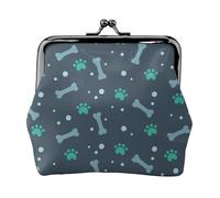 Bones and Dog Claws - Mini pochette in finta pelle per viaggi, shopping e gite quotidiane