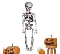Bones di Scheletro di Halloween Lifelese Halloween | Decorazioni ossee posibili in Resina | Haunted House And Graveyard Scene Props per Ghost Festival Lawn Garden Decor Outdoor Indoor | Bones re
