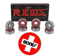 Bones Reds Cuscinetti Skateboard a Sfera 608rs (8 Pezzo Pro Confezione)