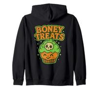 Boney Treats - Cupcake a Forma di Teschio Felpa con Cappuccio
