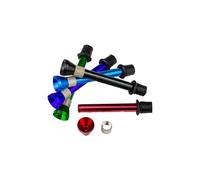 Bong in metallo chillum 10 cm - chillum in alluminio accessori per bong in plastica acrilica testa shillum set plug-in chillum