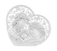 Bongelli Preziosi Capezzale classico con Sacra Famiglia 23x21 Marmorino Bianc