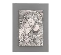 Bongelli Preziosi Capezzale moderno con Sacra Famiglia 30x40 Legno,Marmorino
