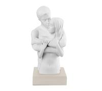 Bongelli Preziosi - Figura Statua Coppia Sentimenti Bianca Nocciola 27cm