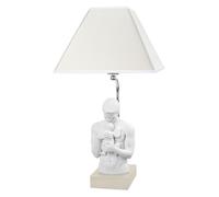 Bongelli Preziosi Lampada da tavolo moderna con scultura abbraccio paterno Nocc [EEK: A++]