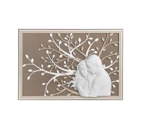 Bongelli Preziosi Quadro moderno in legno piccolo con raffigurata una coppia abb