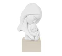 BONGELLI PREZIOSI Scultura Statua Maternità 20cm Nocciola Marmorino
