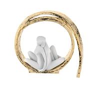 Bongelli Preziosi Statua Figura Coppia Vortice Innamorati 15cm Oro