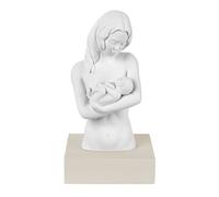 Bongelli Preziosi Statua Figura Madre c/Bambino Nocciola 15cm Marmorino