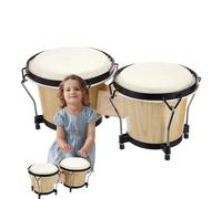 Bonghi per Bambini in Legno Strumento Musicale a Percussione Educativo | Strumento Musicale a Percussione Educativo Per Bambini, Adolescenti e Persone della Terza Età