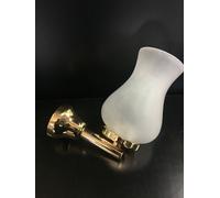BONGIO serie AXEL lampada a parete placcata oro 24KT completa di campana