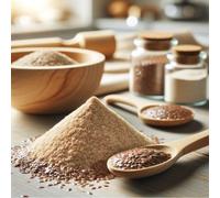 Bongiovanni Bontà Naturali Farina Di Semi Di Lino Scuro 100G BIO
