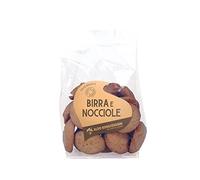 BONGIOVANNI FARINE E BONTA' NATURALI Biscotti Birra e Nocciole | Biscotti Artigianali | Biscotti Senza Uova Senza Glutine Confezione da 150 Gr