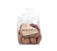 BONGIOVANNI FARINE E BONTA' NATURALI Biscotti Moscatelli Nocciole con Spumante Moscato Ciabot | Biscotti senza Glutine | Confezione da 150 gr.