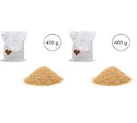 BONGIOVANNI FARINE E BONTA' NATURALI Crusca di Grano Tenero 400g BIO (Confezione da 2)