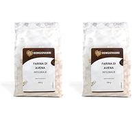 BONGIOVANNI FARINE E BONTA' NATURALI Farina di fiocco di Avena Integrale 500g (Confezione da 2)