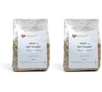BONGIOVANNI FARINE E BONTA' NATURALI Grano Saraceno Decorticato Bio - Formato da 500 grammi (Confezione da 2)