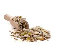 Bongiovanni (Farine e bontà naturali) Mix di Semi Misti per Pane e Insalate 100g | Semi di Lino, Zucca, Girasole, Sesamo | Croccantezza e Fibre, Ideale per Pasticceria e Condimenti Gourmet.