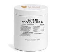 BONGIOVANNI FARINE E BONTA' NATURALI Pasta di Nocciole 500 g BIO