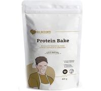 BONGIOVANNI FARINE E BONTA' NATURALI Protein Bake, Farina Proteica per pane, pizza, dolci da 400g, Ideale per dieta chetogenica, Farina Low Carb