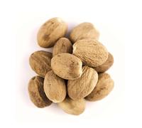 Bongivoanni Farine e Bontà Naturali Noce Moscata Intera 500g | Spezia Premium Pura | Aroma Intenso, Ideale per Dolci, Salse e Liquori | Freschezza e Qualità Gourmet per la Tua Cucina