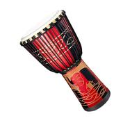 Bongo Drum - 8 Inch African Inspired Hand-Carved Drum, Professional Multti Colored Percussion Strumento | Musical Tool Artistic Music Decoration for Performances Stage Home Studio Practice Collection