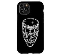 Bongo Drum Sketch Bongo Batterista Custodia per iPhone 11 Pro