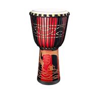 Bongo Drums Adult, African Inspired Hand Drum, 15,75 pollici, Blue Multicolored Musical Instrument, Wooden Leather Design, Artistic Music Decor for Stage Performances, Attivities