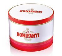 Bonifanti Panettone Milanese Basso in Latta Da Collezione, 1 Kg
