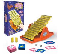 Bonifunt Tilt e Shout, Tilt Gioco da Tavolo, Rapido Gioco da Tavolo con 144 Categorie Uniche, Timer Interactivo Marble, Giochi per Serate di Gioco Adulti Familiare