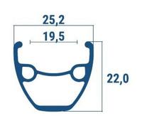 Bonin Ruota Anteriore Da Mtb 27.5´´ Disc-25