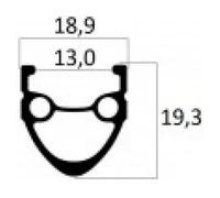 Ruota Corsa Anteriore 28 1/16 V-Brake QR Su Cuscinetto Silver