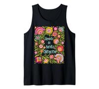 Bonita Chingona Hispanic Heritage Latina Power Flowers Canotta