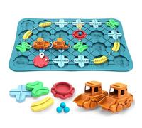 Bonitoto STEM Gioco da tavolo Logical Road Builder Labirinto giocattolo per | Puzzle educativo Montessori, 42 pezzi, sviluppa il pensiero logico per l'apprendimento prescolare in classe