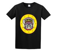 bonjour! Arale Norimaki Dr. Slump Logo Men's T-Shirt Unisex Black Cotton Hip Hop Print Tee Shirts 3XL