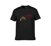 bonjour! Arcade Fire Funeral Men's T-Shirt Unisex Black Cotton Hip Hop Print Tee Shirts M