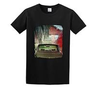 bonjour! Arcade Fire The Suburbs Men's T-Shirt Unisex Black Cotton Hip Hop Print Tee Shirts XL
