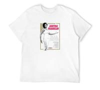 bonjour! Aretha Franklin Soul Sister Jersey Men's T-Shirt Unisex White Cotton Hip Hop Print Tee Shirts M