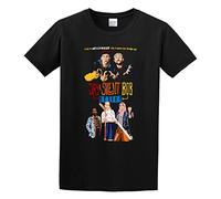 bonjour! Jay And Silent Bob Reboot Men's T-Shirt Unisex Black Cotton Hip Hop Print Tee Shirts M
