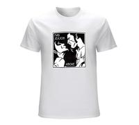 bonjour! Mad Season Men's T-Shirt Unisex White Cotton Hip Hop Print Tee Shirts S