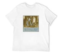 bonjour! Rick Wakeman The Six Wives of Henry VIII Men's T-Shirt Unisex White Cotton Hip Hop Print Tee Shirts S